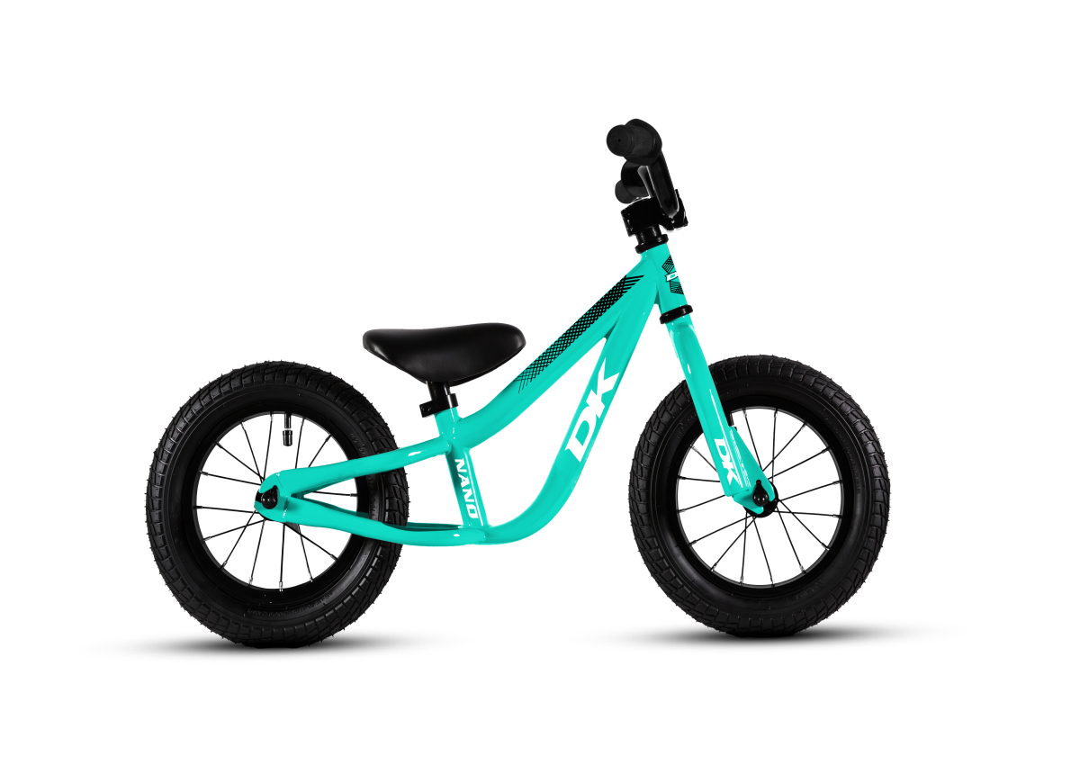 Dk Nano Balance Bike - Teal With Black Graphics