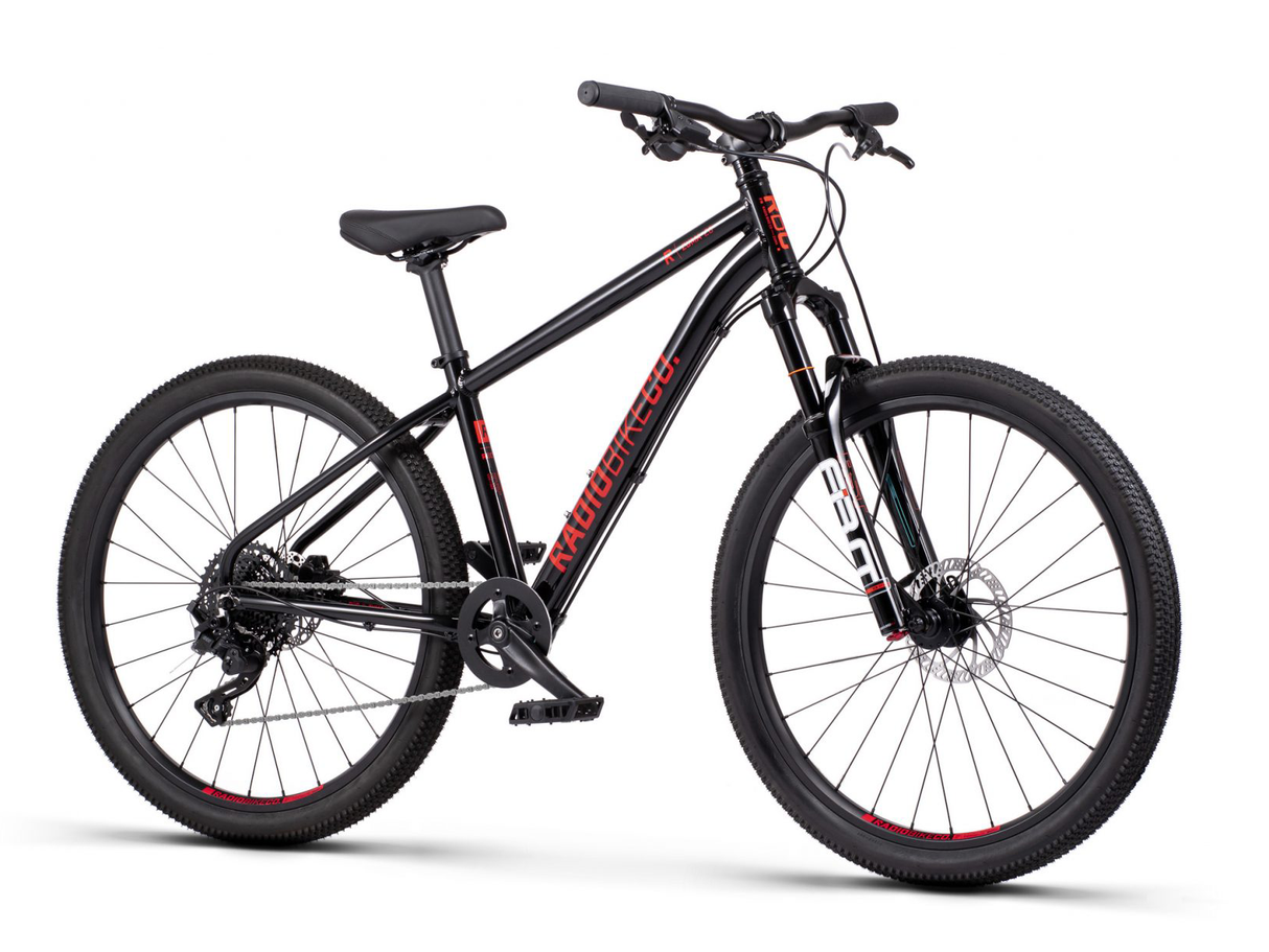 Radio Zuma - 26" Kids Mtb - Inc Front Suspension - Gloss Black