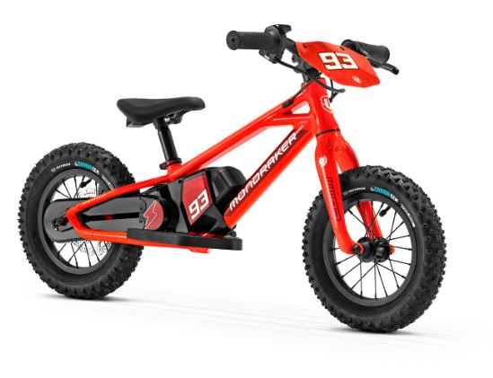 Mondraker 2022 Grommy Electric Balance Bike - 12" (marc Marquez 93 - Red)