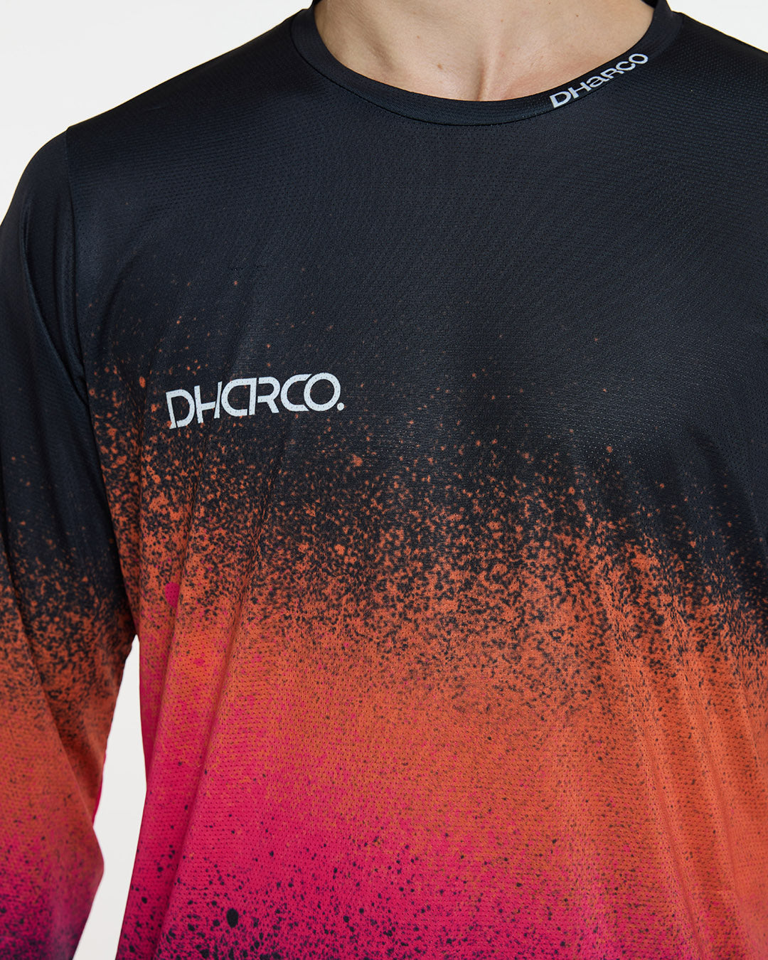 Dharco Mens Race Jersey | Black Snake