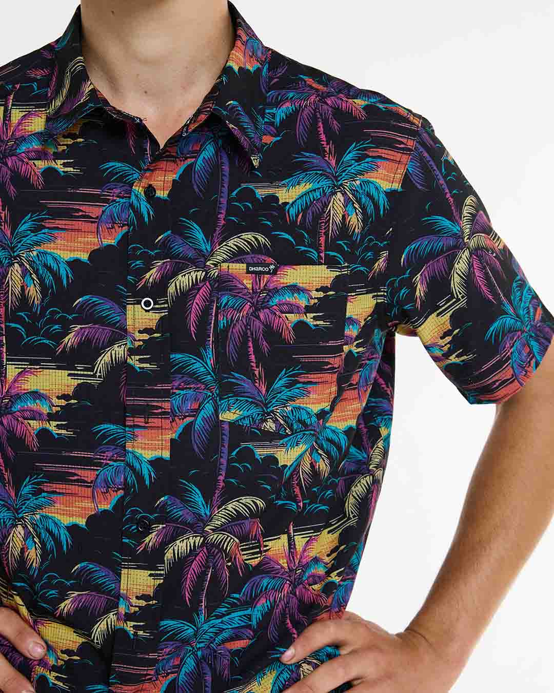 Dharco Mens Tech Party Shirt | Stoke Wizard