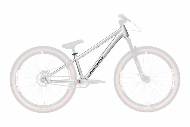 Norco 2022 Rampage Dj Frame - Silver/black [sz:large]