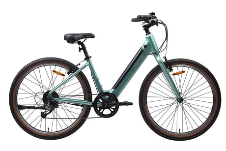 Velectrix 2022 Cruiser Step Through Electric Bike - Mint Green [sz:small]