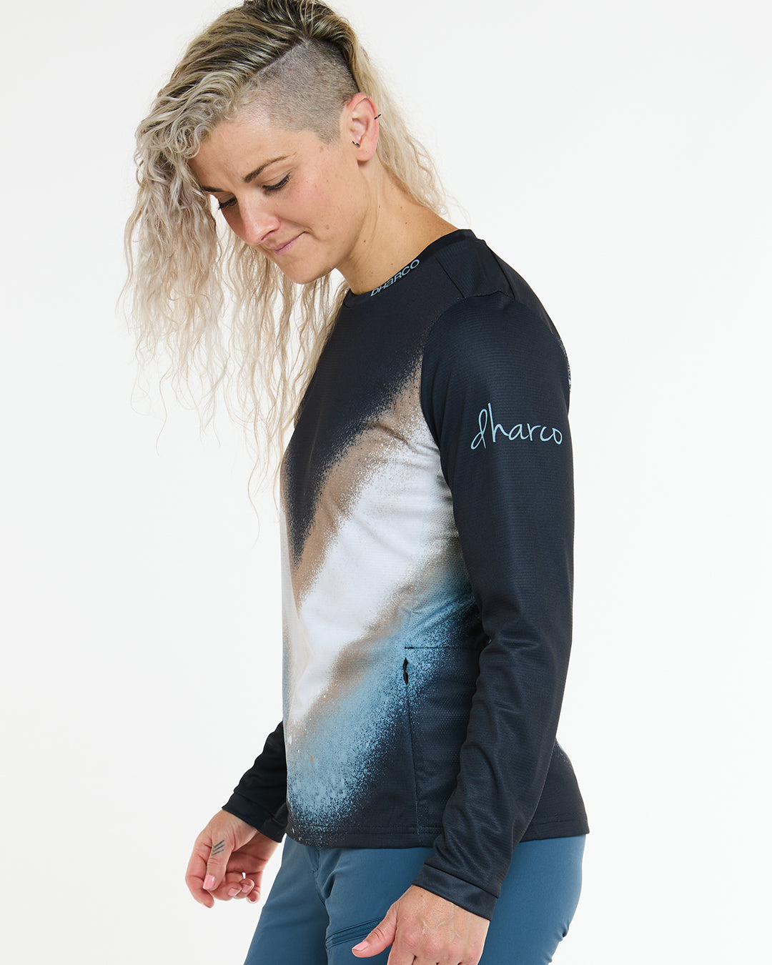 Dharco Womens Gravity Jersey | Golden Streak