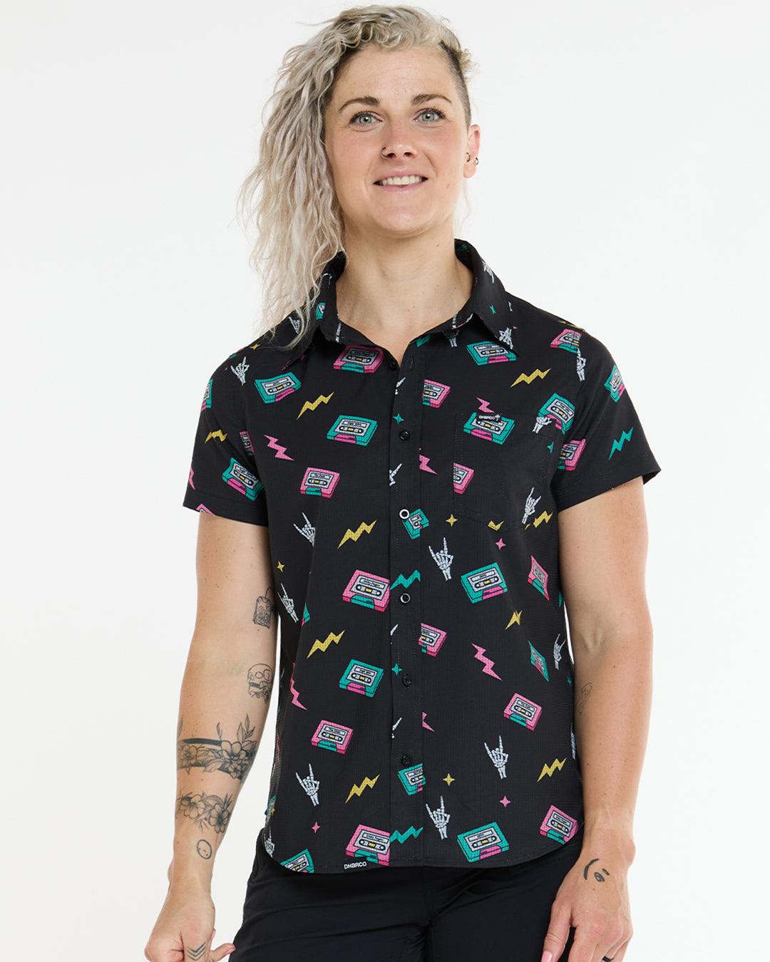 Dharco Womens Tech Party Shirt | Mix Tape